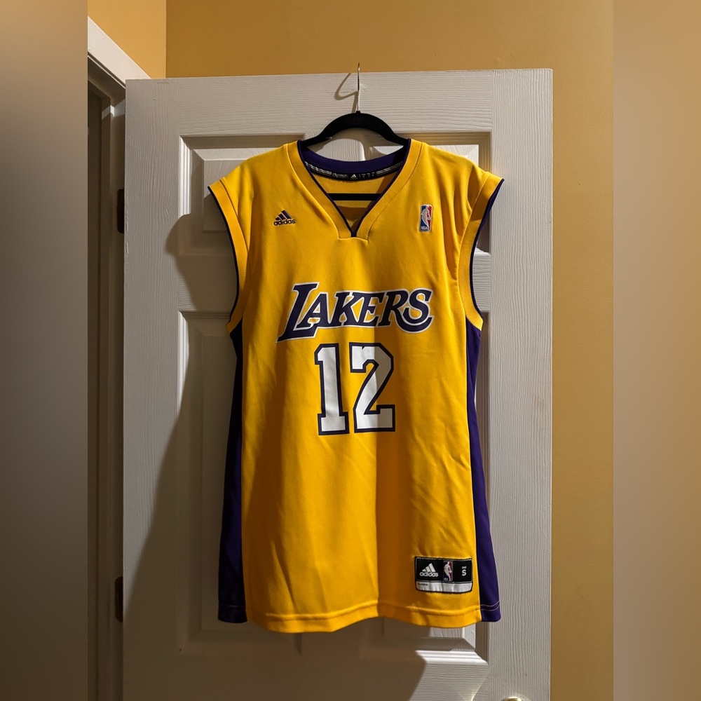 Lakers Basketball NBA Jersey: size small . Mint condition. Team Fan Gear .